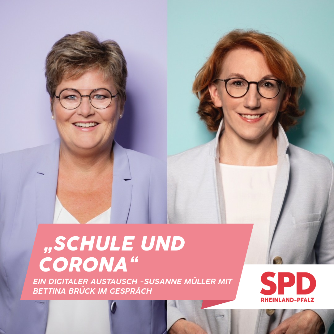 Bettina Brück und Susanne Müller (SPD)