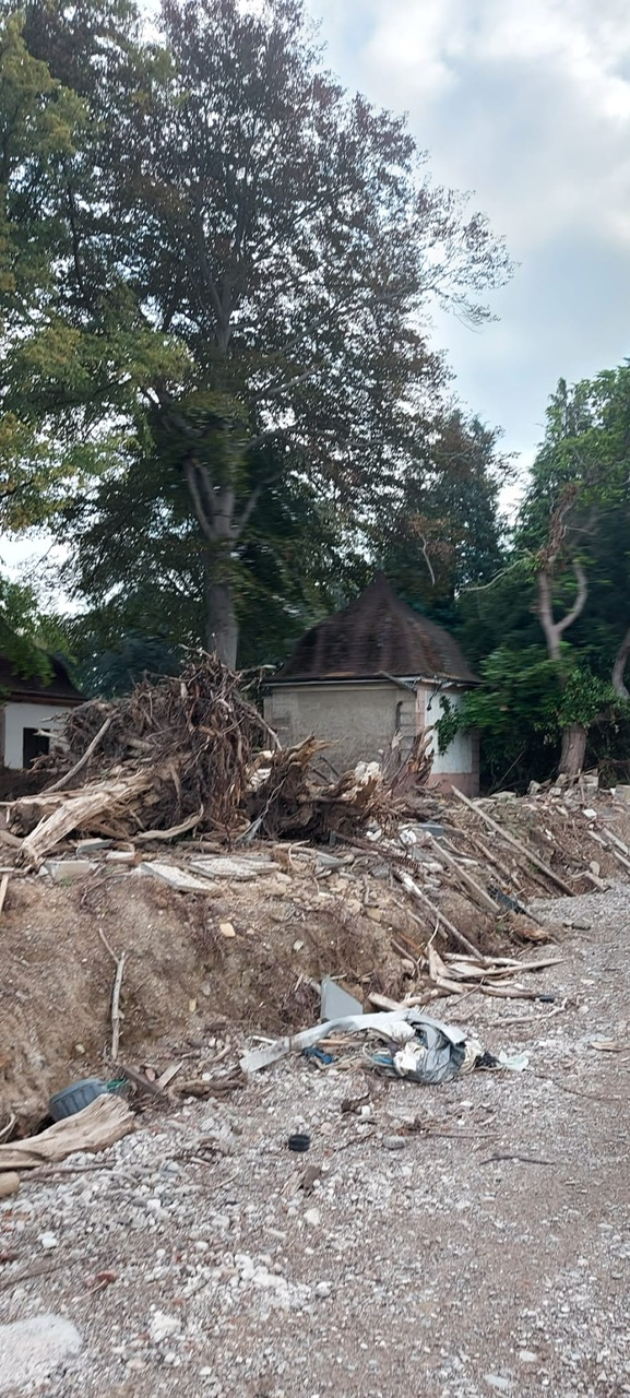 Situation vor Ort, Ehrenwall‘sche Klinik in Bad Neuenahr-Ahrweiler